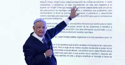 Andr�s Manuel L�pez Obrador se lanza de nuevo contra el reportero Tim Golden y l