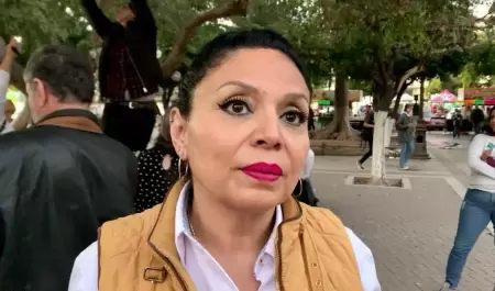 Cecilia Delgado, l�der del colectivo Buscadoras por la Paz Sonora