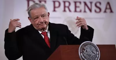 Andrs Manuel Lpez Obrador, en su conferencia de este lunes 12 de febrero de 20