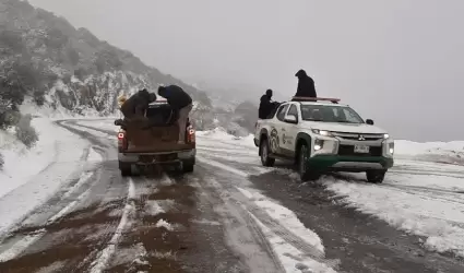 Reportan saldo blanco en Sonora tras el paso de la sptima tormenta invernal