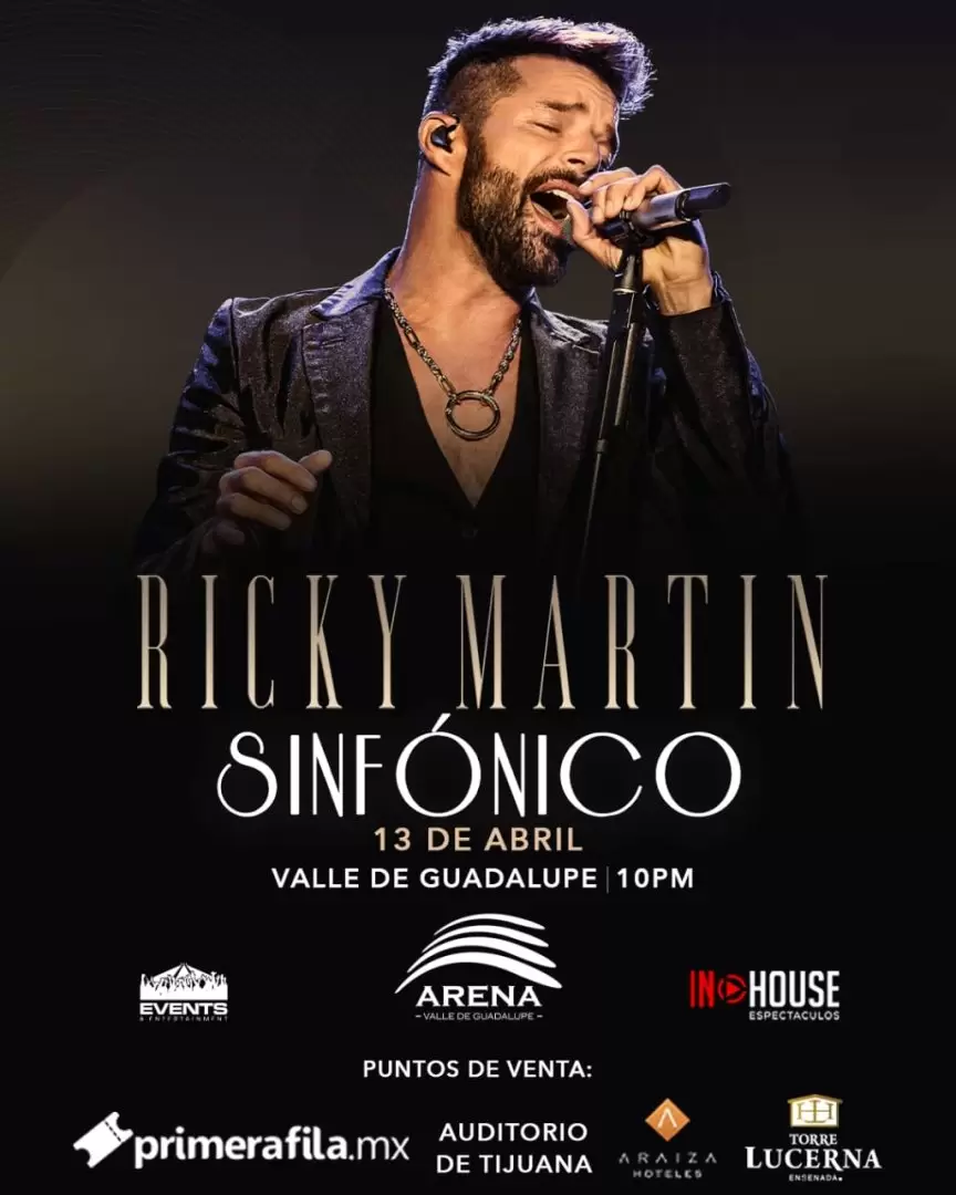 Ricky Martin regresa al Valle de Guadalupe