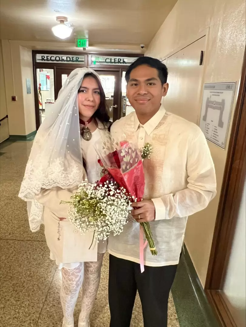 Parejas se dan el 's�, quiero' el d�a de San Valent�n
