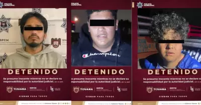 Homicidas detenidos en flagrancia