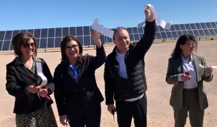 Inauguran planta solar Akin, de la empresa Engie Mxico, en Puerto Libertad