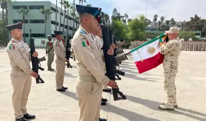 Realizan ceremonia de bienvenida para soldados del Servicio Militar Nacional Cla