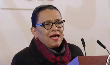 Rosa Icela Rodríguez Velázquez, secretaria de Seguridad y Protección Ciudadana (