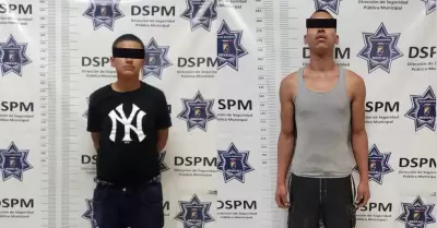 Detenidos por robo a comercio
