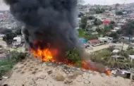 Incendio en Colonia Libertad: Vivienda afectada por fuego desatado en pendiente detenida