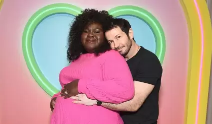 Gabourey Sidibe y Brandon Frankel