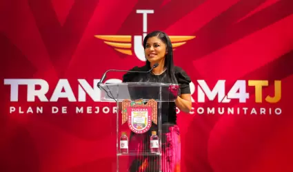 Alcaldesa de Tijuana anuncia inversin de ms de mil 662 mdp para 2024