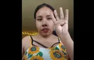 VIDEO Mujer es golpeada por su pareja durante transmisión en vivo