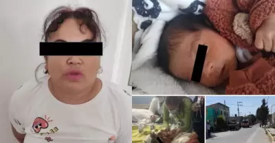 Capturan a ni�era que habr�a robado a beb� en Hidalgo