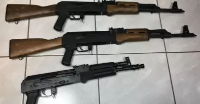 Armas que un sujeto pretenda ingresar a Mxico desde EU