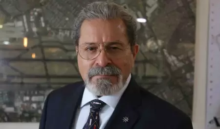 Carlos Velázquez Tiscareño, director general del Aeropuerto Internacional de la 