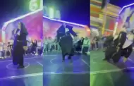 VIDEO Captan caída de la "Monja de la Feria" mientras bailaba