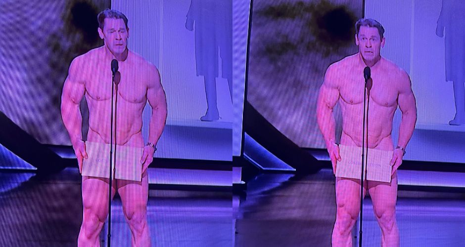 John Cena presenta premio en los Óscar completamente desnudo Uniradio