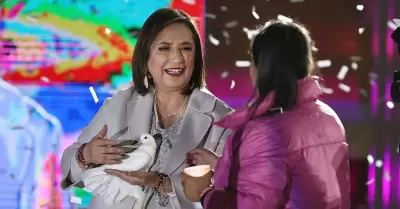 X�chitl G�lvez arranca campa�a presidencial en Fresnillo, Zacatecas