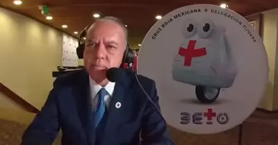 Lic. Carlos Freaner Figueroa, Presidente Nacional de Cruz Roja Mexicana