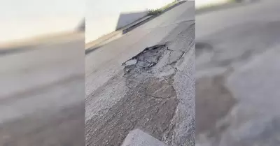 Hundimiento en Avenida