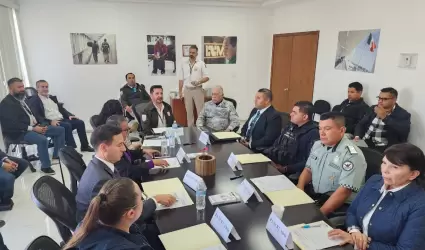 Reuni�n de Comit� y arranque oficial en las instalaciones de la Garita El Chapa