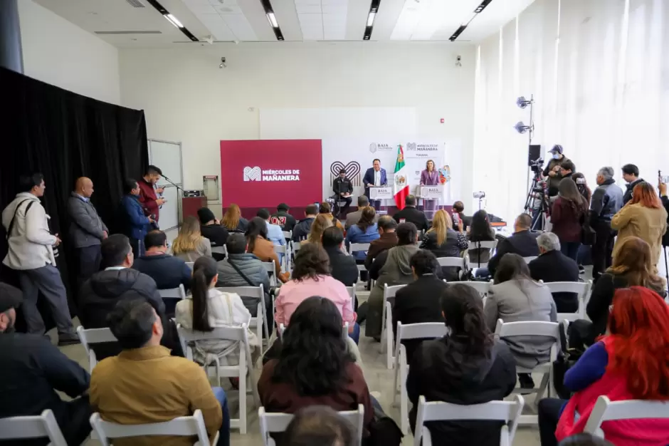 Presenta Gobernadora Marina del Pilar acciones contra empresas golondrinas en Baja California