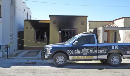 Asesinan y queman a dos hombres en vivienda de Ciudad Obregn