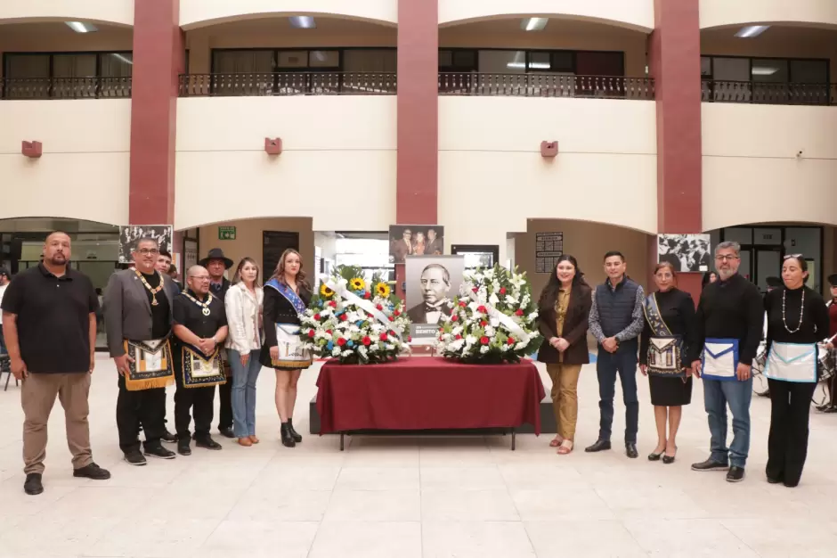Conmemoran 218 Aniversario de Benito Jurez