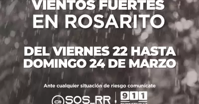 Anuncian lluvias el fin de semana en Rosarito