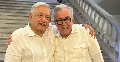 Andrs Manuel Lpez Obrador y Rubn Rocha Moya