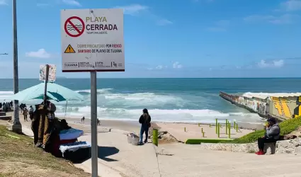 Cierre precautorio de playas