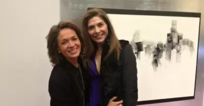 Yolanda Andrade y Lorena Meritano