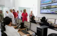 Refuerza Gobernadora Marina del Pilar seguridad en San Felipe con arranque de operaciones del C5