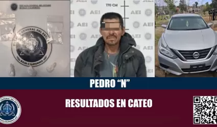 Reporte de robo en cateo por narcomenudeo en Tecate