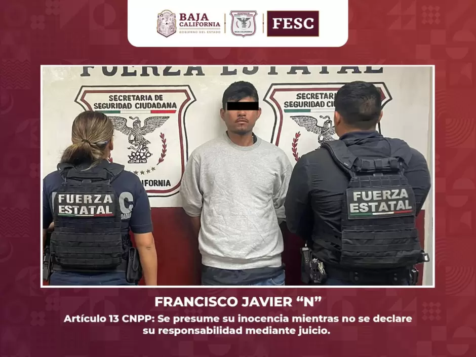 Detenidos por violencia familiar en Mexicali