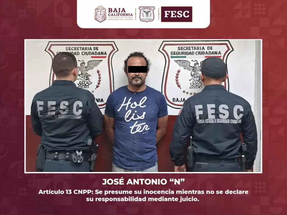Detenidos por violencia familiar en Mexicali