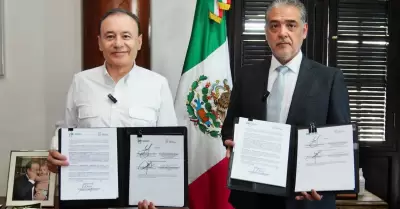 Firma de convenio con CFE