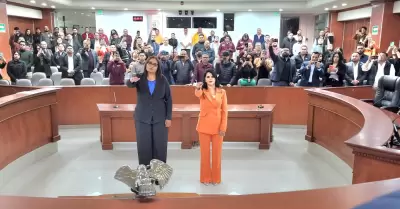 Se instala la nueva mesa directiva del Congreso del Estado
