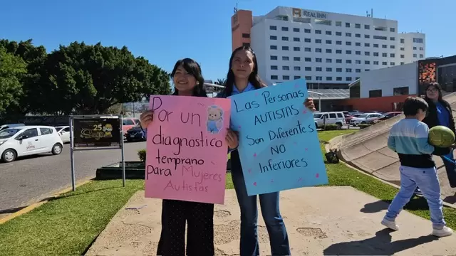 Se manifiestan en Tijuana para pedir que maestros y directivos se asesoren y sean inclusivos con ni�os en espectro autista
