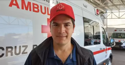 Andrs Holgun, coordinador de la delegacin Hermosillo de Cruz Roja