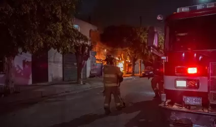 Se registra incendio en la Zona Norte: Dos Personas y tres Mascotas fallecidas