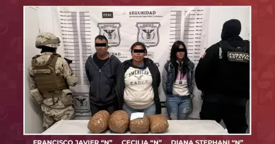 Detenidos con cuatro kilos de marihuana en Ensenada