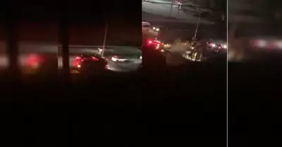 Se reporta accidente vial sobre el Libramiento Salvador Rosas Magall�n