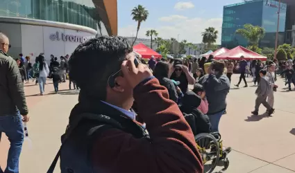 El Trompo de Tijuana para presenciar el eclipse
