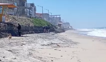 Reportan hallazgo de cadver con heridas de bala en la playa de Tijuana