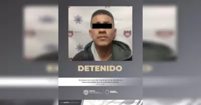 Sujeto es capturado por la polic�a municipal