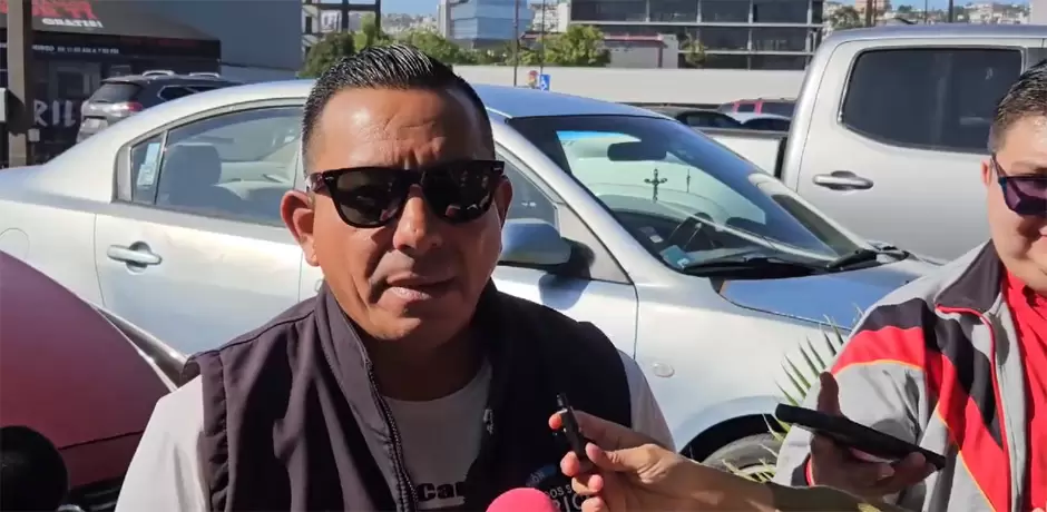 Eddy Carrillo, l�der del colectivo de b�squeda Todos Somos Erick Carrillo