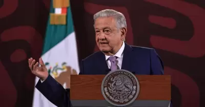 Andrs Manuel Lpez Obrador, presidente de Mxico.