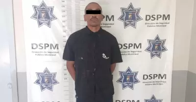 Sujeto detenido por robo con violencia