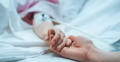 Menor hospitalizada