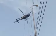 VIDEO: Mueren tres personas en desplome de helicptero privado en la Ciudad de Mxico